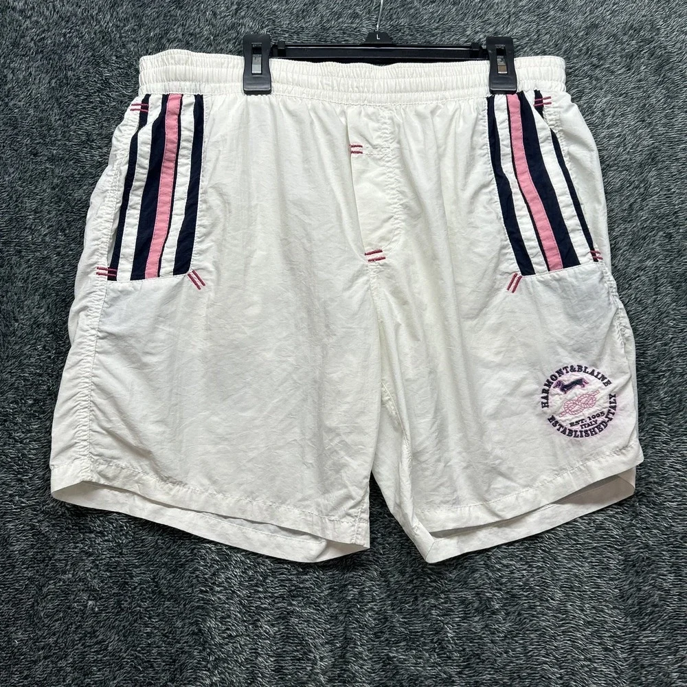 Harmont & Blaine Mens Size M Mesh Lined Swim Trunk Shorts (T8)